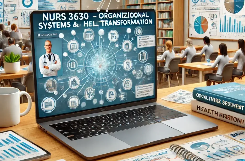 NURS 3630 Organizational Systems and Healthcare Transformation course help