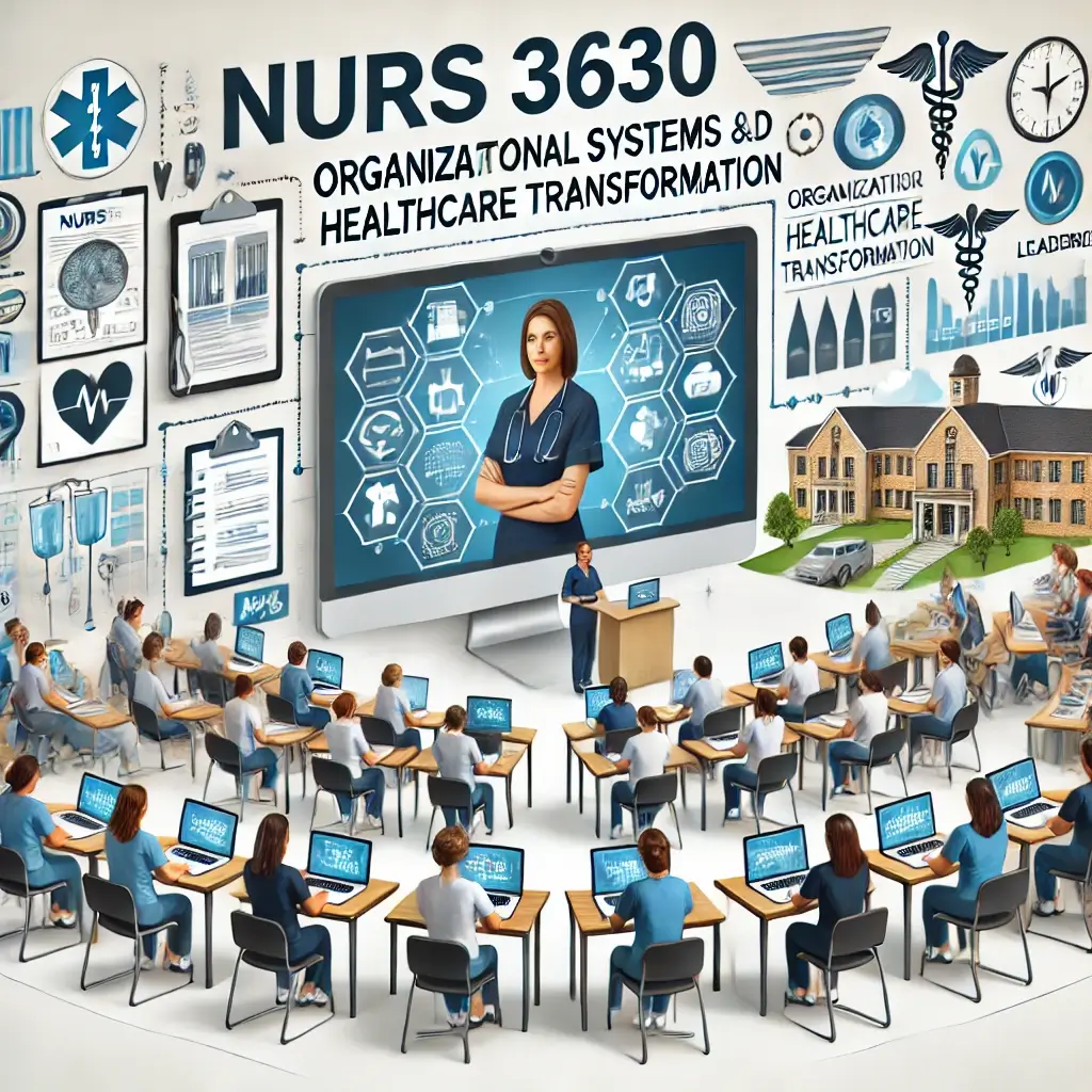 NURS 3630 Organizational Systems and Healthcare Transformation online course help