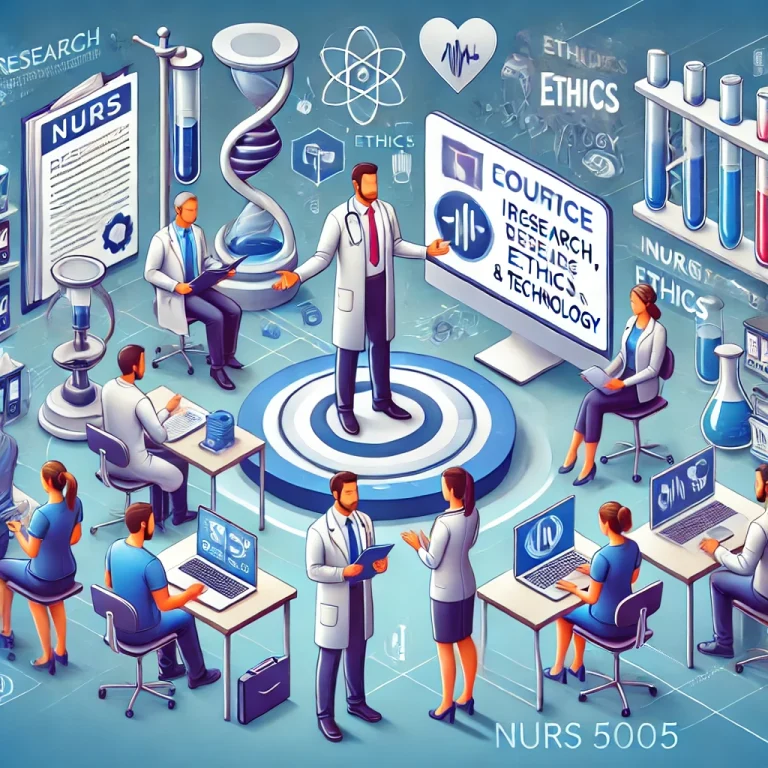 NURS 5005 Introduction to Nursing Research, Ethics, and Technology