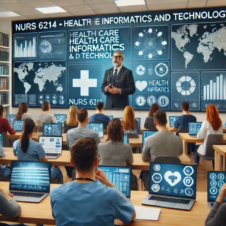 NURS 6214 Health Care Informatics and Technology