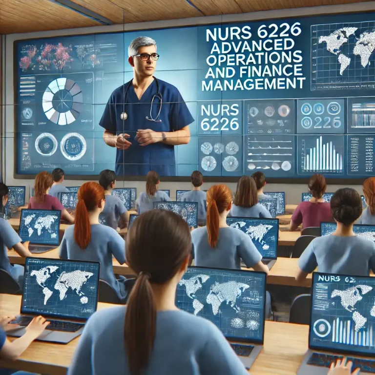 NURS 6226 Advanced Operations and Finance Management