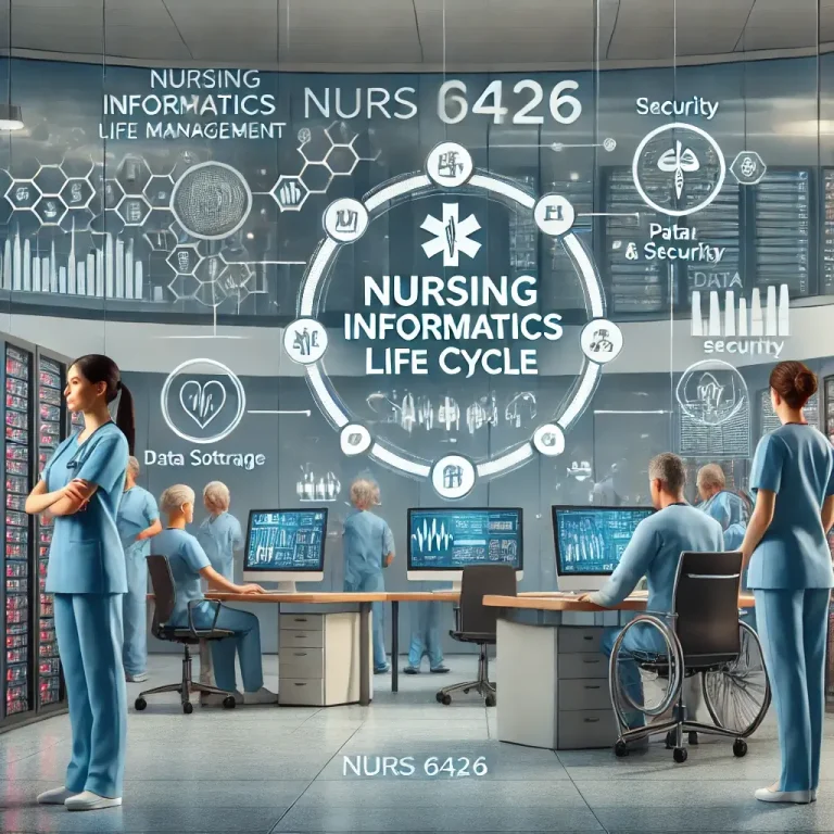 NURS 6426 Nursing Informatics Life Cycle Management