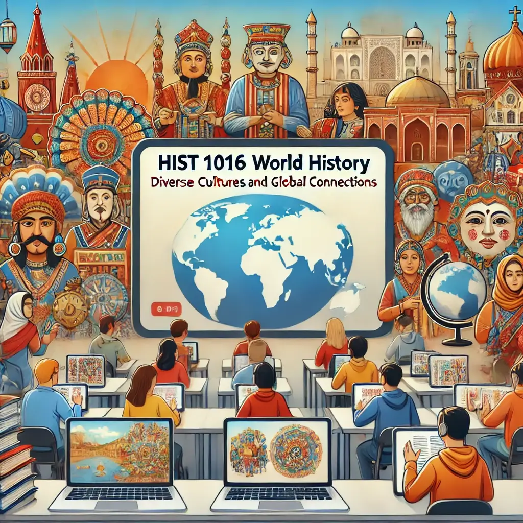 Navigating HIST 1016 World History Diverse Cultures and Global Connections with Expert Online Course Help