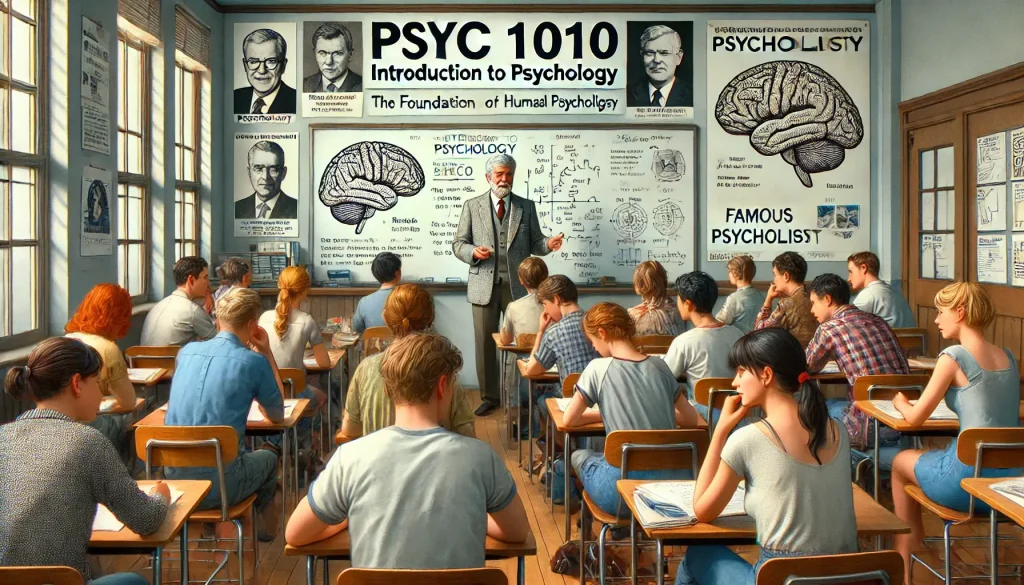 PSYC 1010 Introduction to Psychology