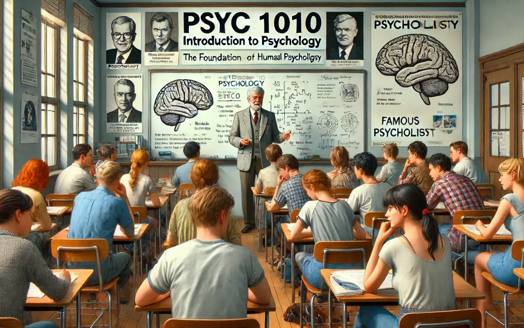 PSYC 1010 Introduction to Psychology