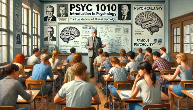 PSYC 1010 Introduction to Psychology