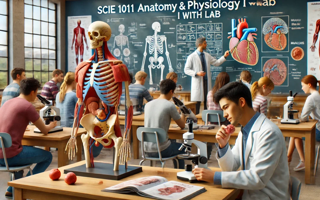 SCIE 1011 Anatomy and Physiology I with Lab course help