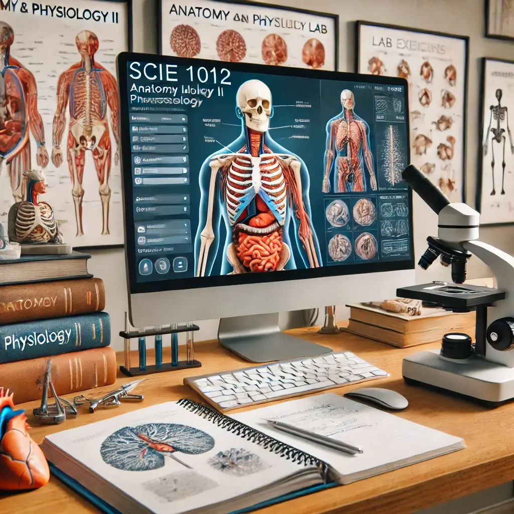 SCIE 1012 Anatomy and Physiology II with Lab online course help