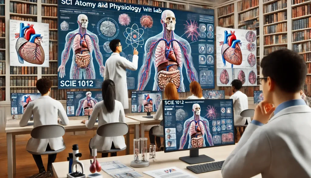 SCIE 1012 Anatomy and Physiology II with Lab online course help