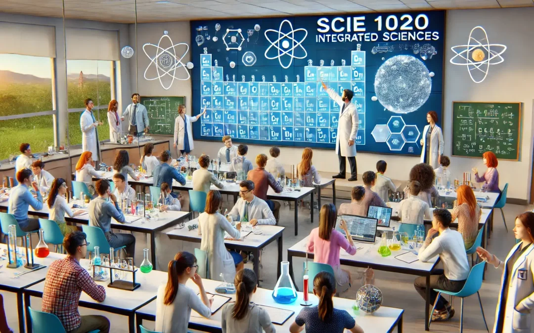 SCIE 1020 Integrated Physical Sciences course help
