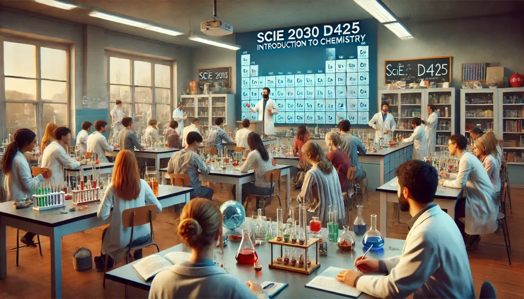 SCIE 2030 Introduction to Chemistry course help