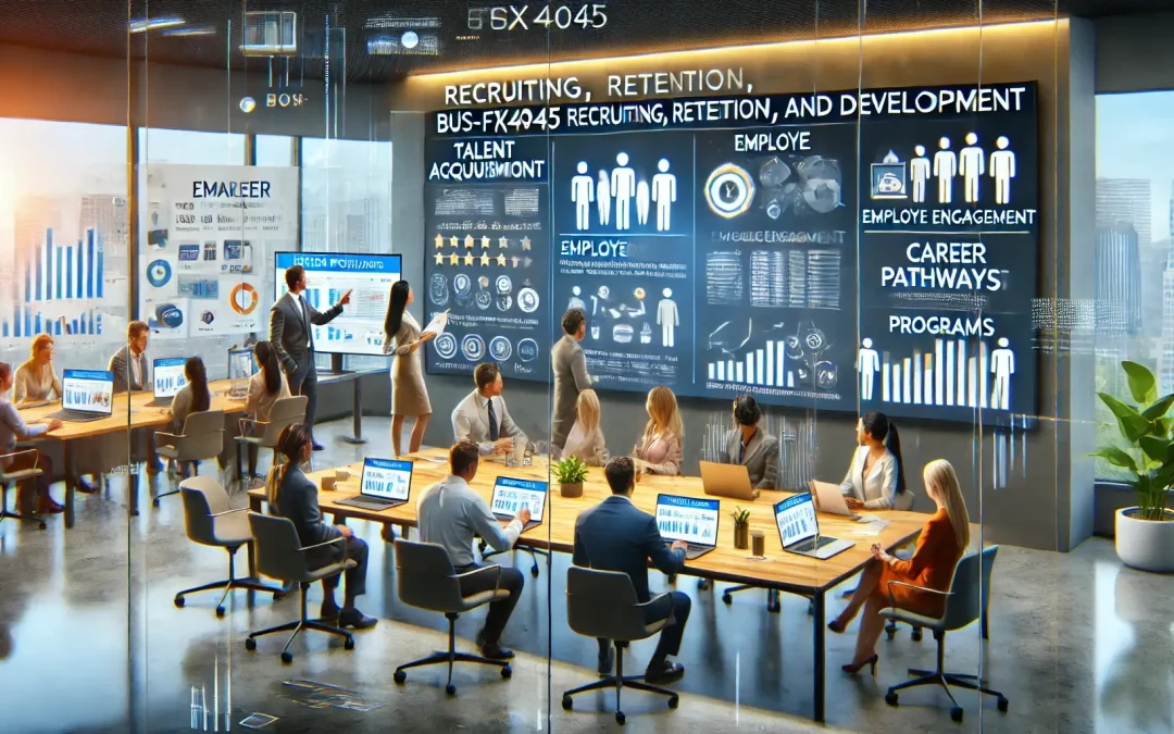 BUS-FPX4045 Recruiting, Retention, and Development