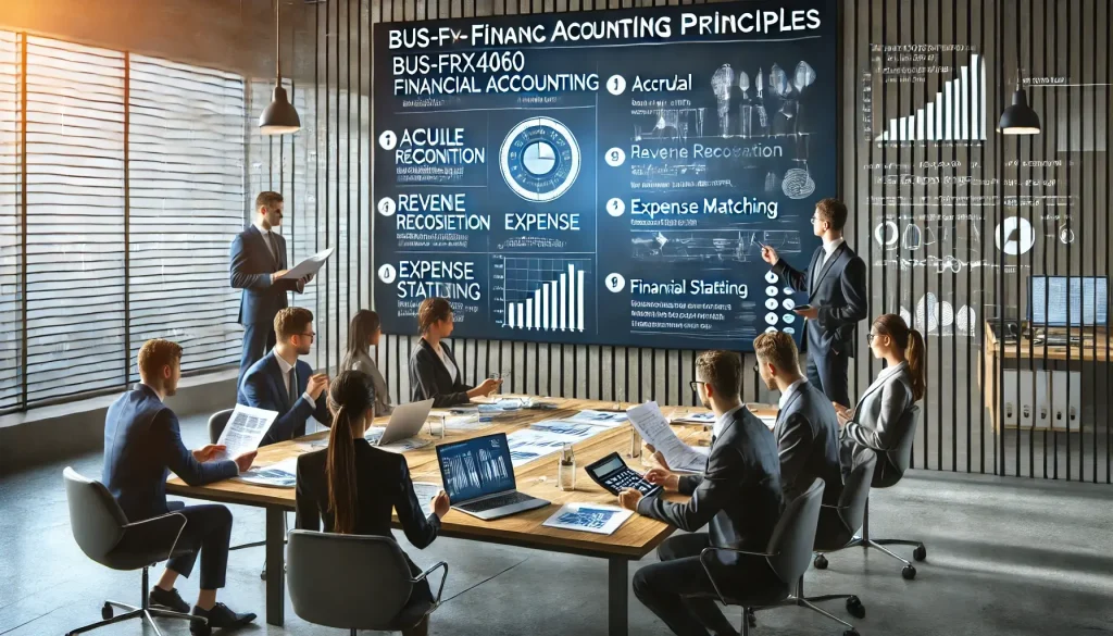 BUS-FPX4060 Financial Accounting Principles
