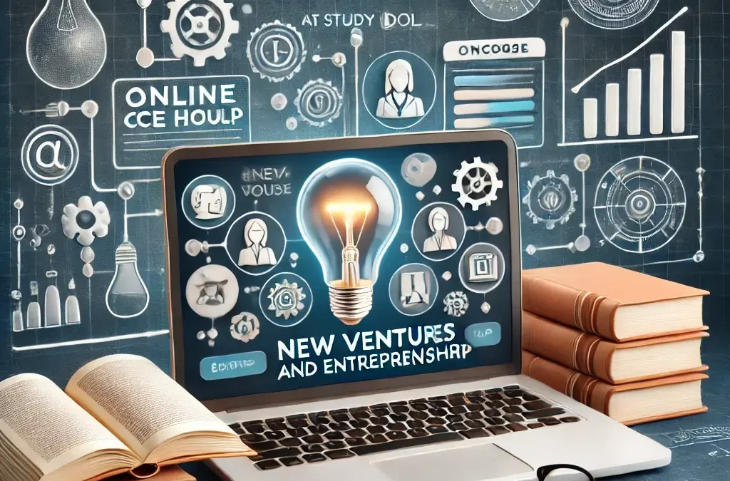 ENTR-FPX5412 New Ventures and Entrepreneurship