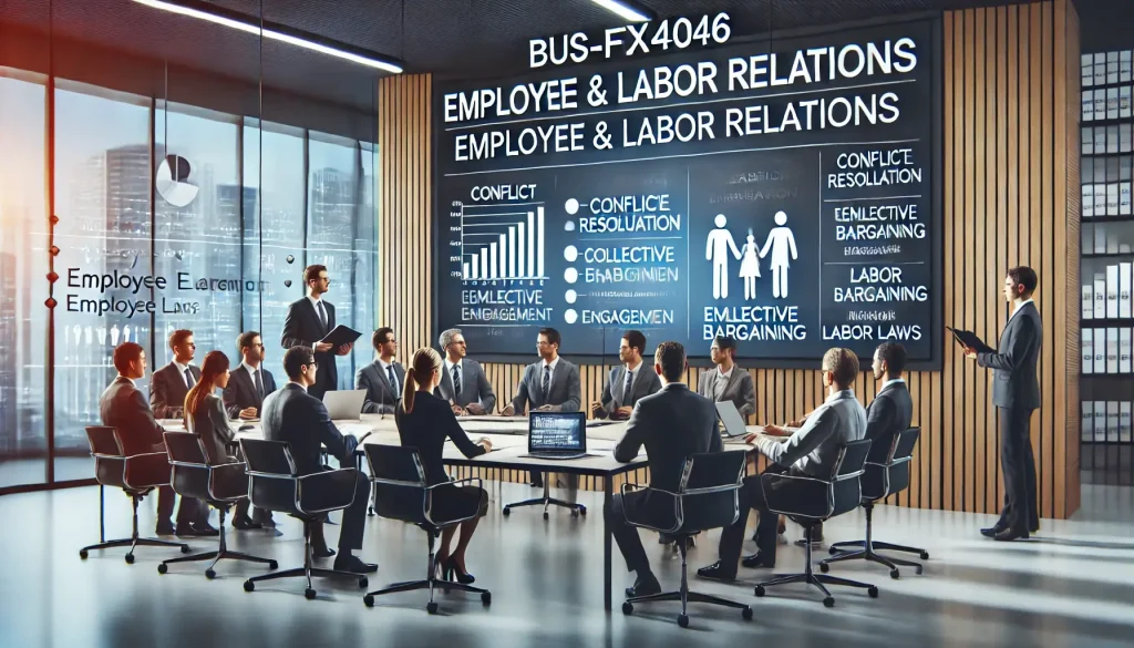 FPX4046 Employee and Labor Relations