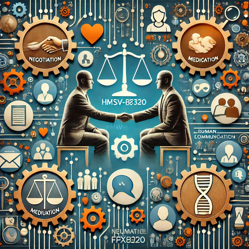 HMSV-FPX8320 Negotiation and Mediation Skills for Human Services Leadership