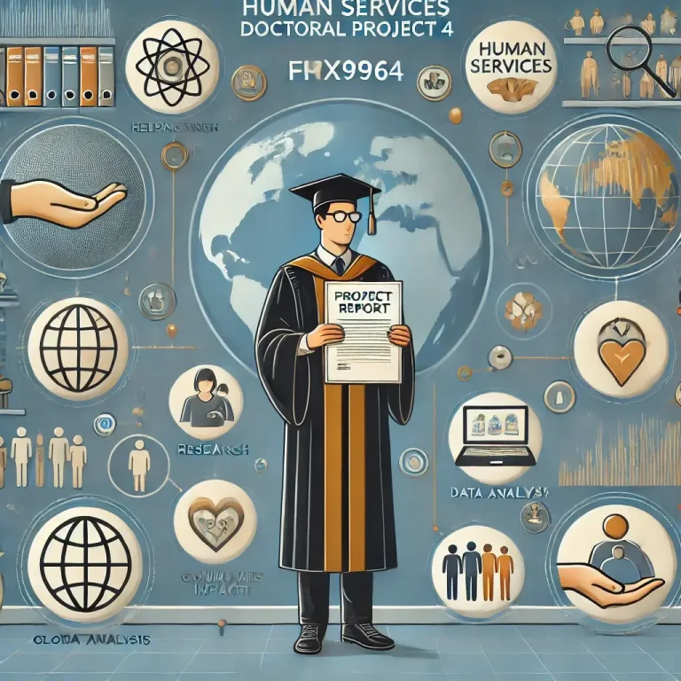 HMSV-FPX9964: Human Services Doctoral Project 4