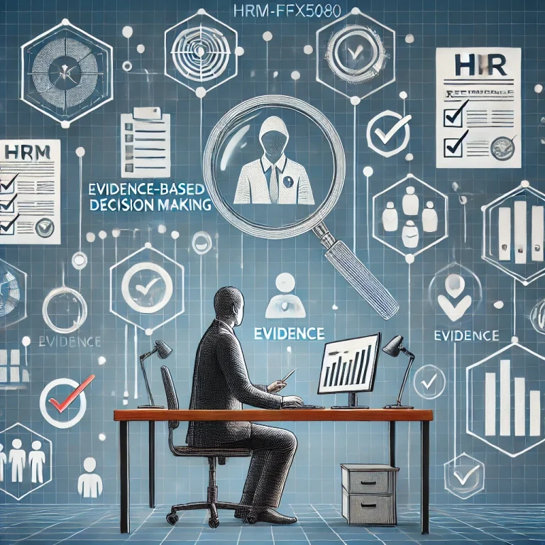 HRM-FPX5080 Evidence-Based Decision Making for HR Professionals
