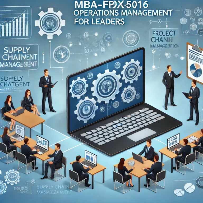 MBA-FPX5016 Operations Management for Leaders