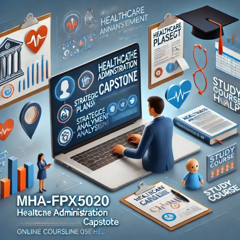 MHA-FPX5020 Health Administration Capstone
