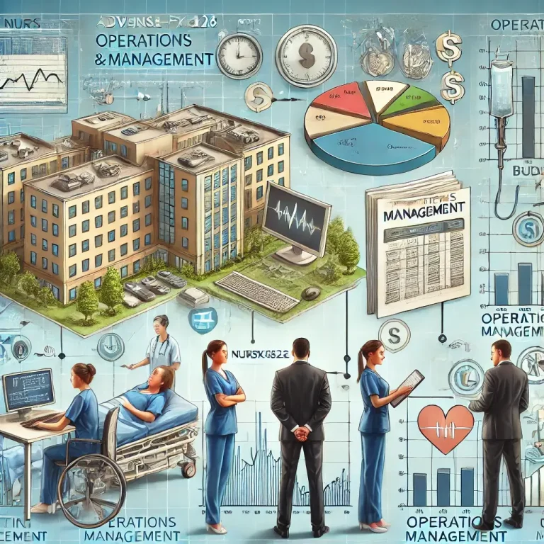 NURS-FPX6226 Advanced Operations and Finance Management
