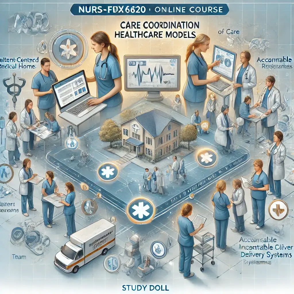 Master NURS-FPX6620: Care Coordination Healthcare Models with Study Doll
