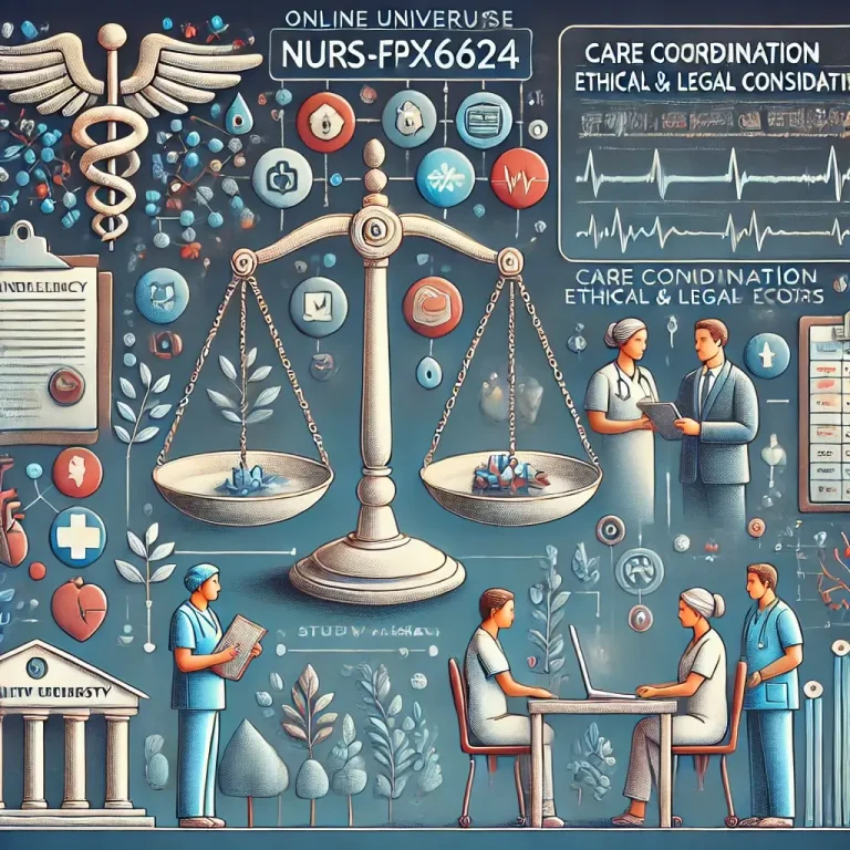 Master NURS-FPX6624: Care Coordination Ethical and Legal Considerations with Study Doll