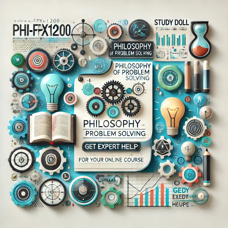 PHI-FPX1200 Philosophy of Problem Solving