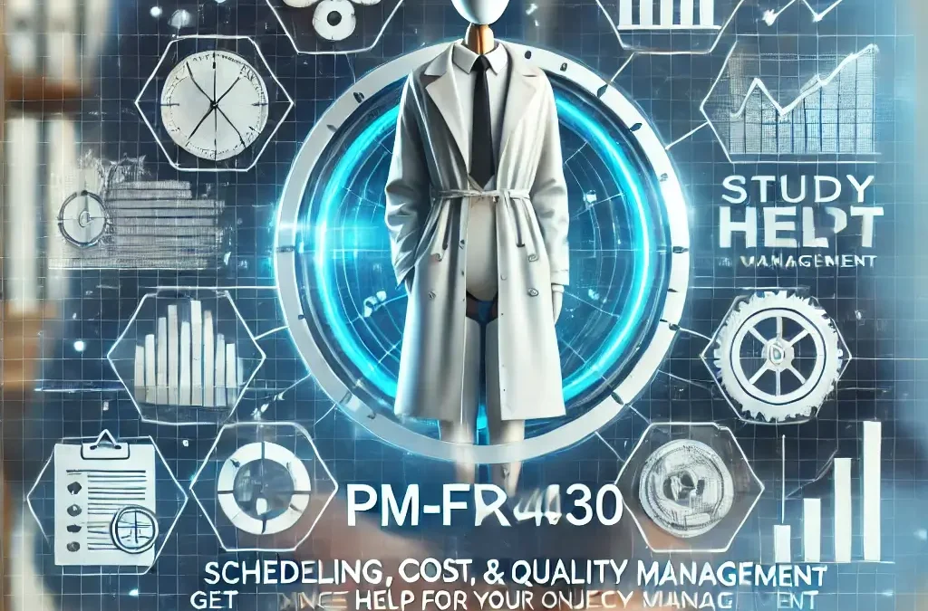 PM-FPX4030 Scheduling, Cost, and Quality Management