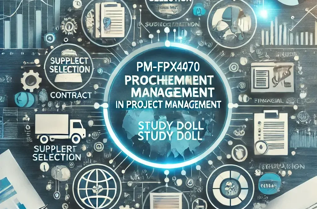 PM-FPX4070 Procurement Management in Project Management