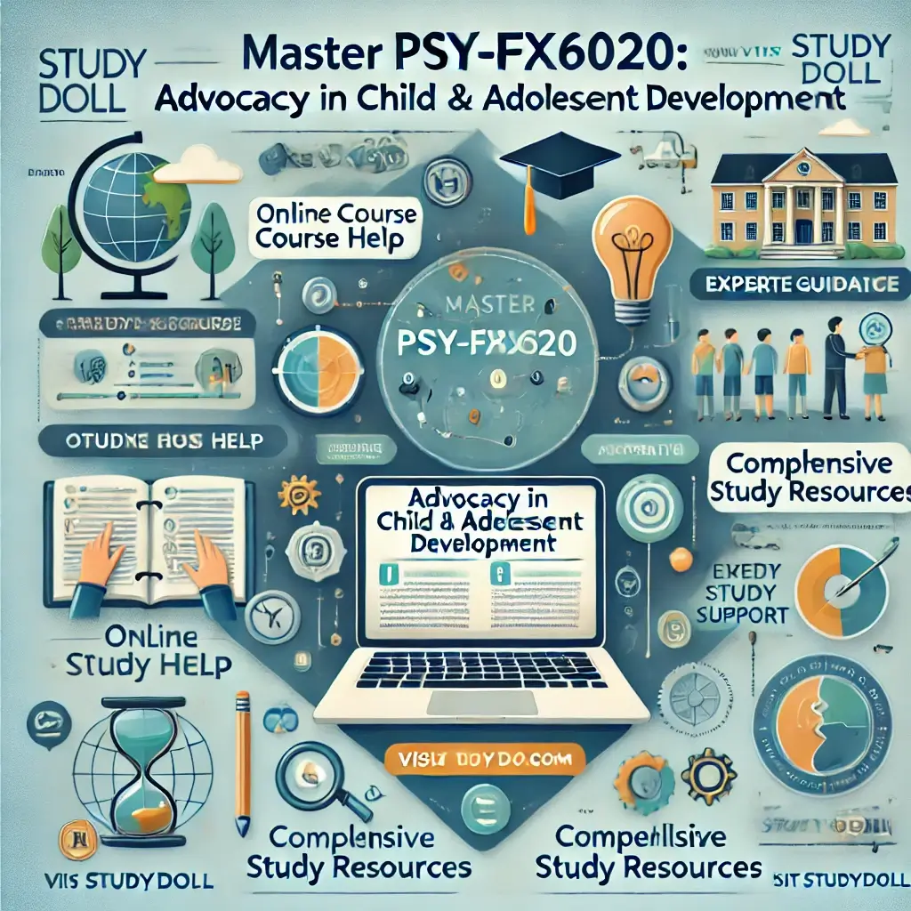 PSY-FPX6020 Advocacy in Child and Adolescent Development