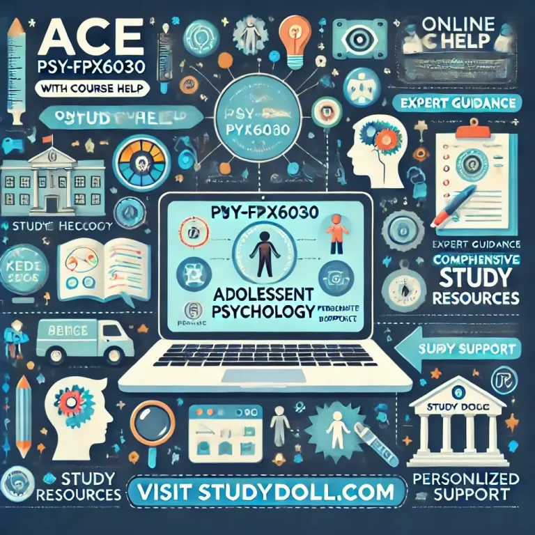 PSY-FPX6030 Adolescent Psychology