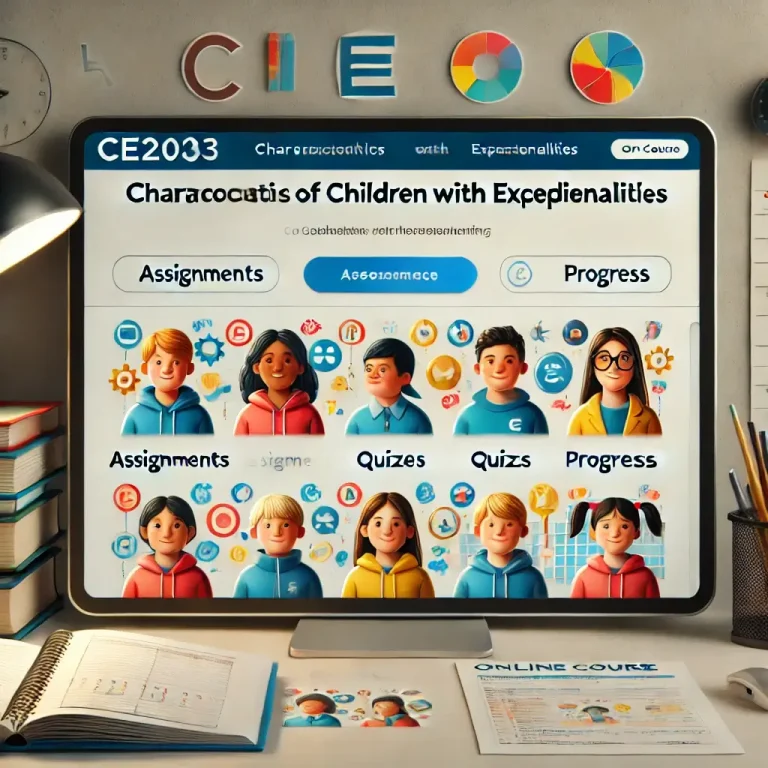 CE2003 Characteristics of Children With Exceptionalities