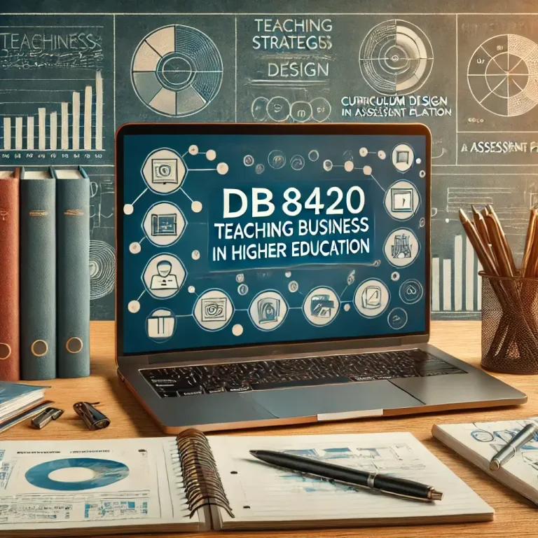 DB8420 Teaching Business in Higher Education