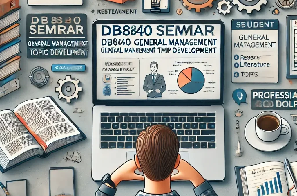 Mastering DB8840 Seminar: General Management Topic Development – Your Complete Guide with Study Doll