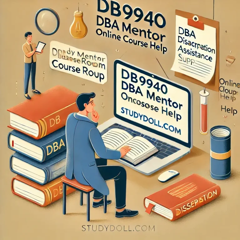 DB9940 DBA Mentor Courseroom