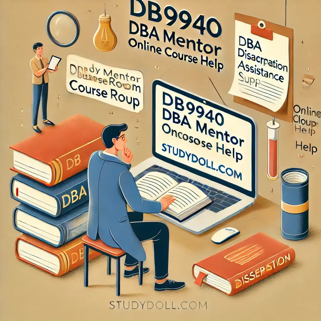 DB9940 DBA Mentor Courseroom