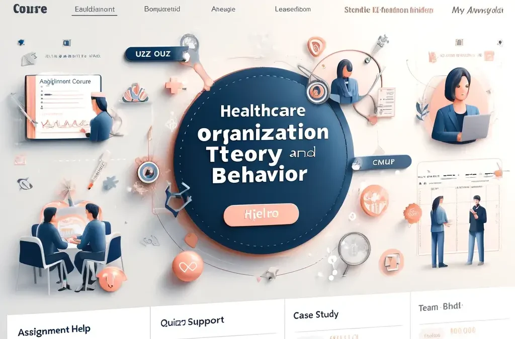 HLTH 4100 – Healthcare Organization Theory and Behavior