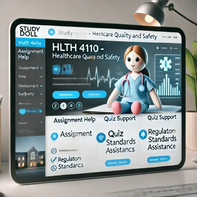 HLTH 4110 – Healthcare Quality and Safety