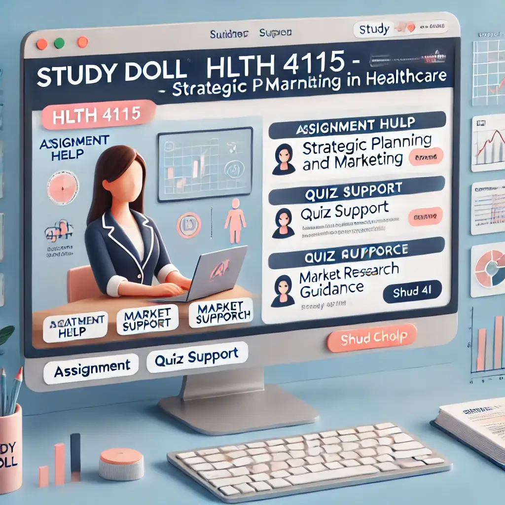 HLTH 4115 – Strategic Planning and Marketing in Healthcare