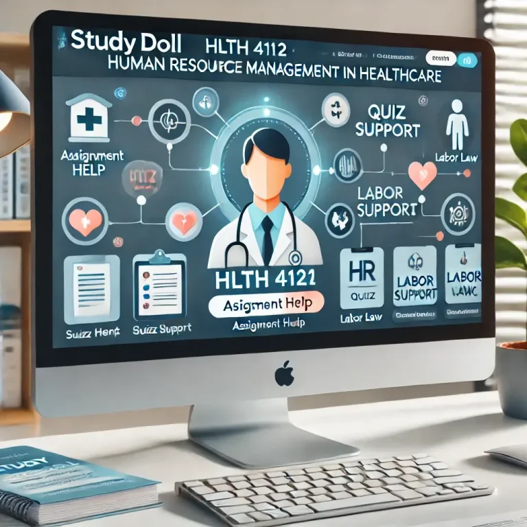 HLTH 4121 – Human Resource Management in Healthcare