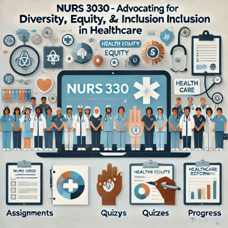 NURS 3030 - Advocating for Diversity, Equity, and Inclusion in Healthcare