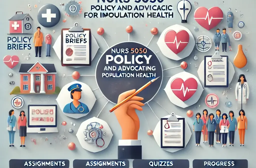 NURS 5050: Policy and Advocacy for Improving Population Health