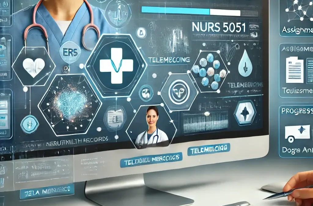 NURS 5051 – Transforming Nursing and Healthcare Through Technology: Expert Online Course Help at Study Doll