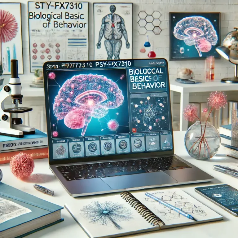 PSY-FPX7310: Biological Basis of Behavior