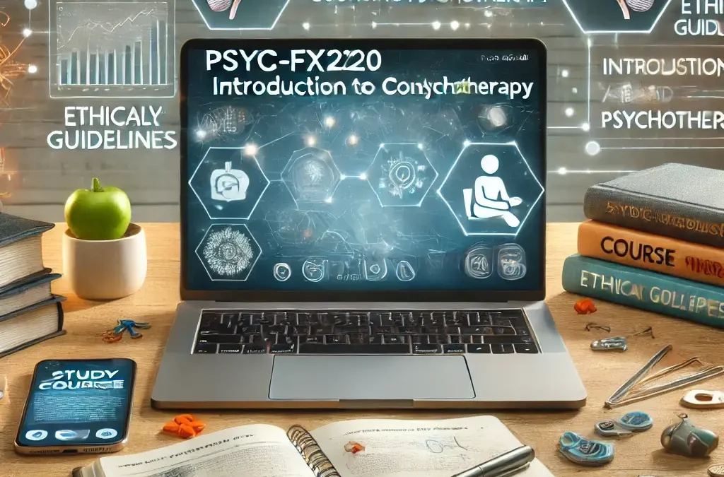 PSYC-FPX2320: Introduction to Counseling and Psychotherapy