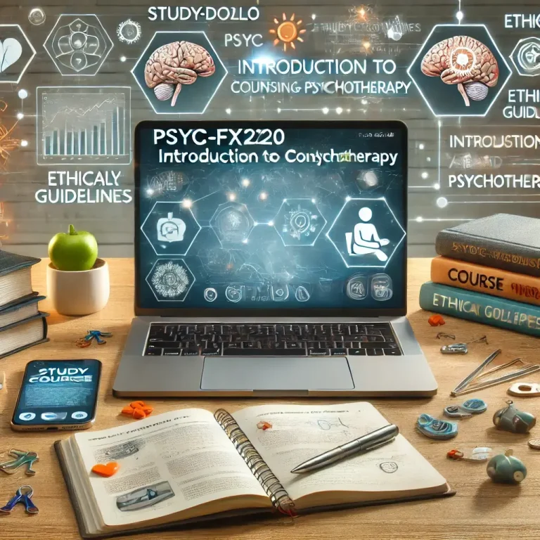 PSYC-FPX2320: Introduction to Counseling and Psychotherapy