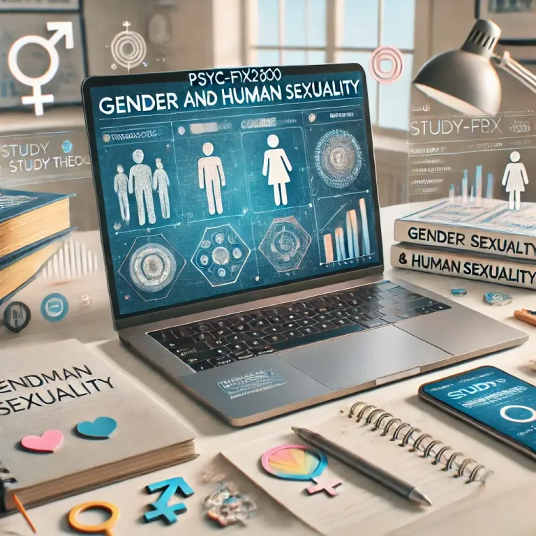 PSYC-FPX2800 Gender and Human Sexuality