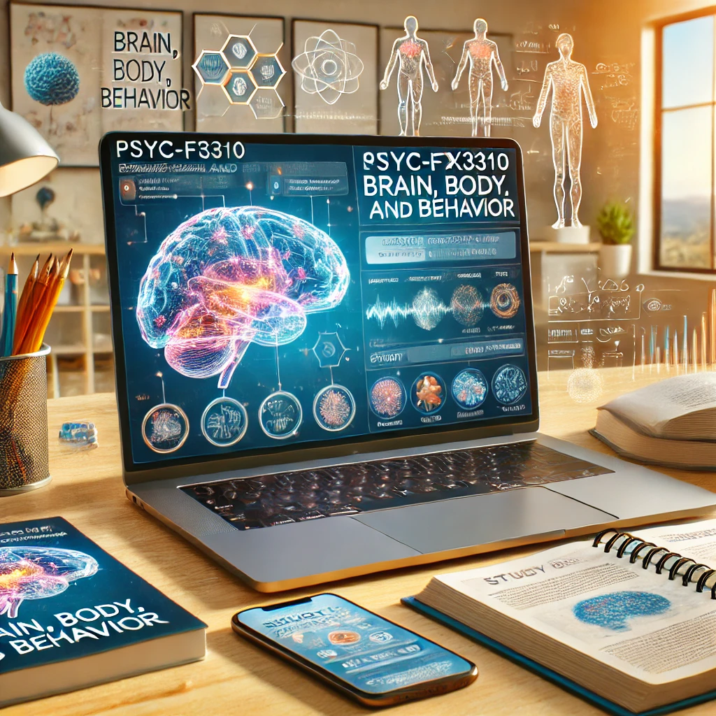Master PSYC-FPX3310: Brain, Body, and Behavior with StudyDoll.com