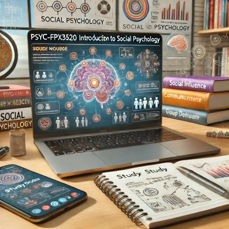 Master PSYC-FPX3520: Introduction to Social Psychology with StudyDoll.com
